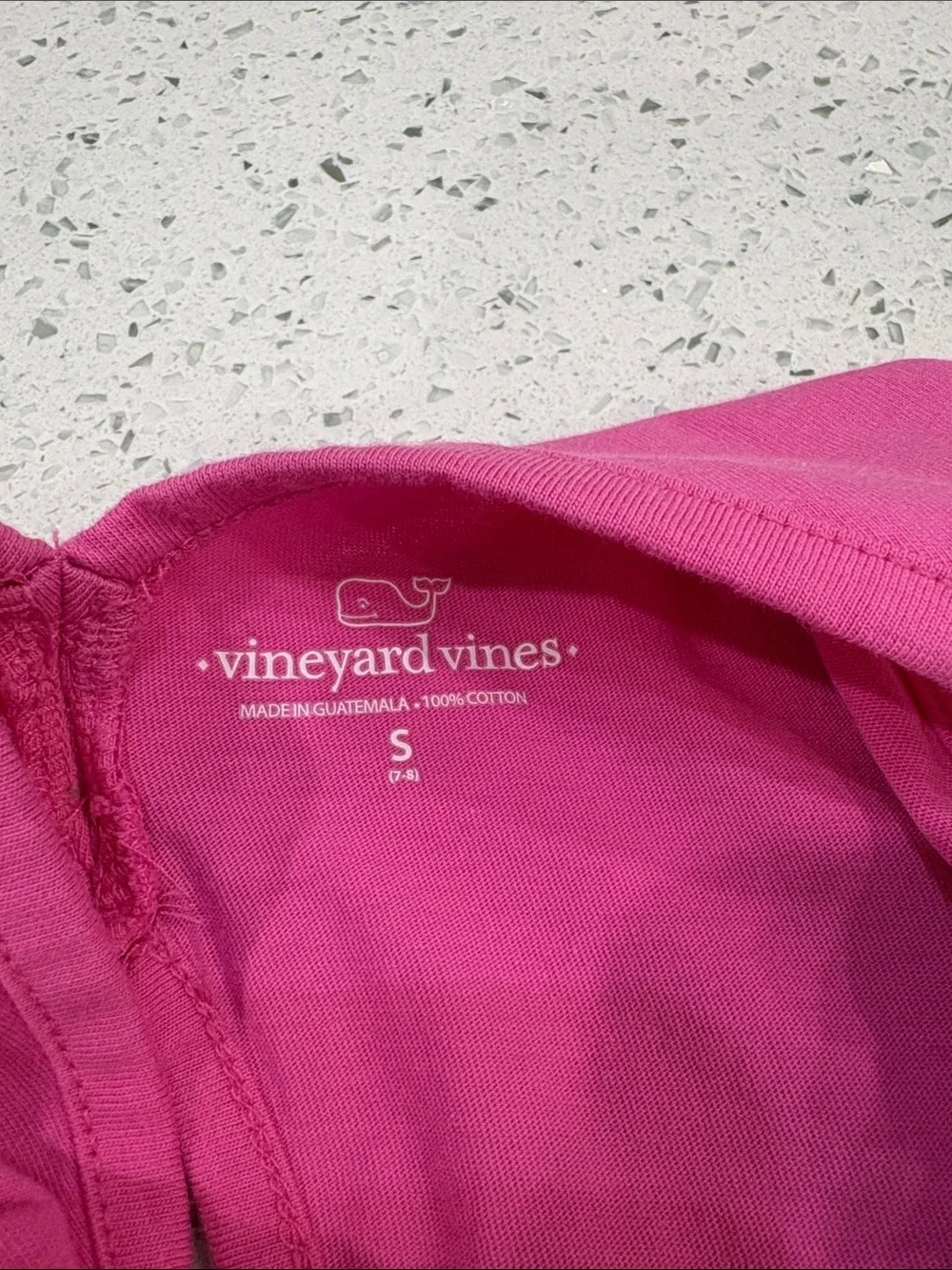 Vineyard Vines Girls' Tiered Colorblock dress size Small